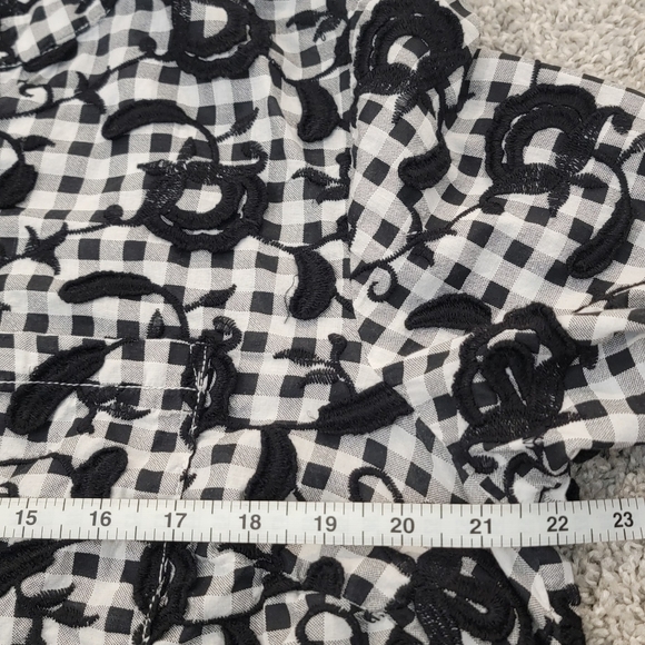 Anthropologie || Pilcro The Whitney Trapeze Buttondown Top Sz1x - Picture 5 of 7